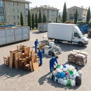 Sgombero terni con smaltimento rifiuti ingombranti