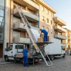 Traslochi terni con piattaforma aerea